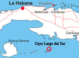  cayo largo del sur map cuba