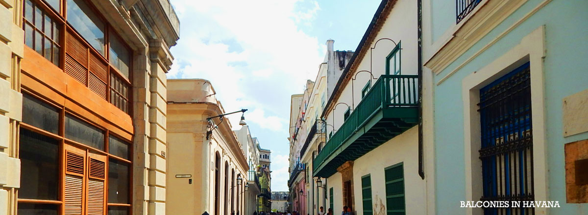 balconies of havana