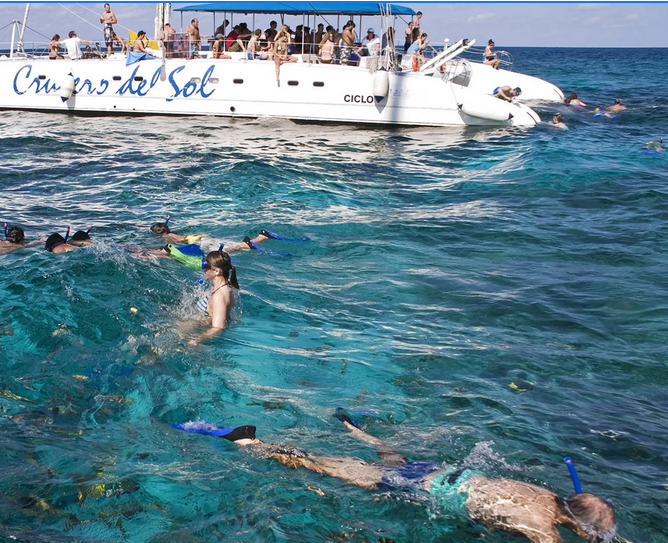 Catamaran experience in Varadero Cuba