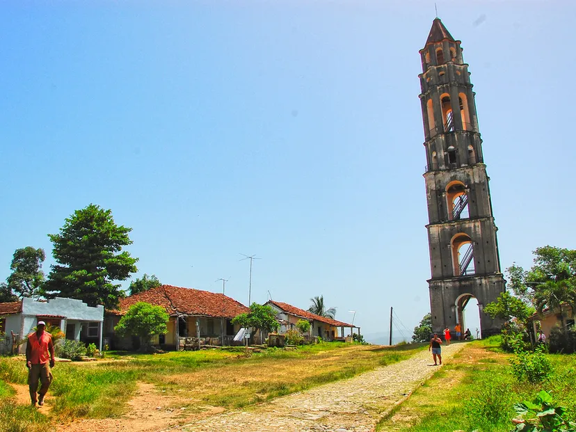 Manaca Iznaga tower in the Valley of the Sugar Mills near Trinidad