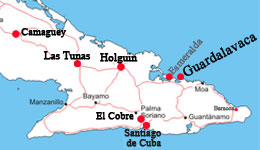 guardalavaca map