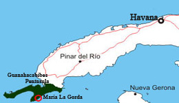 maria la gorda guanahacabibes peninsula cuba