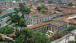 aereal view pinar del rio cuba