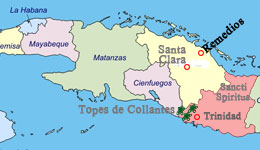 remedios map cuba