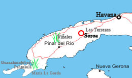 soroa map cuba