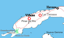 pinar del rio map
