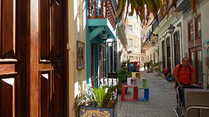 Hairdressers alley,  Havana
