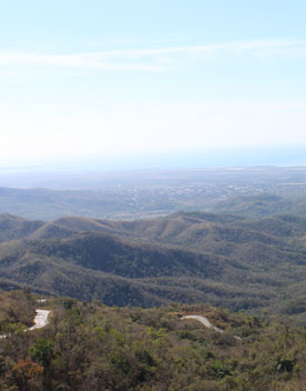 ascenso a topes de collantes, trinidad cuba